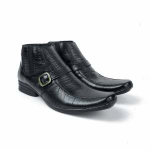 Sepatu Pantofel Boot Pria Kulit Casual Pantopel PDH E 03 MAMOJO STORE