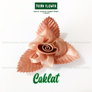 Bunga Patch pita organdi aksesoris Hiasan Souvenir hampers idulfitri