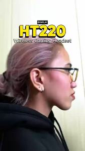 Inplay HT220 Wireless Bluetooth Headset With Mic Over-Ear Deep Bass Lightweight Design Headphone