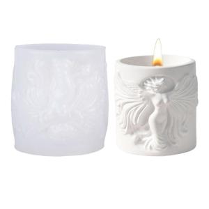 Multipurpose Statue of Liberty Shaped Silicone Mould for Resin Art Containers Craft Projects Easy Release