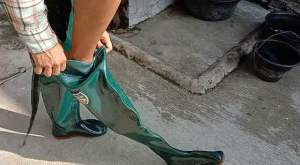 LEBIH KUAT. FULL KARET 80cm Sepatu sawah Anti keong / Sepatu boot sawah / Sepatu keong / Sepatu petani