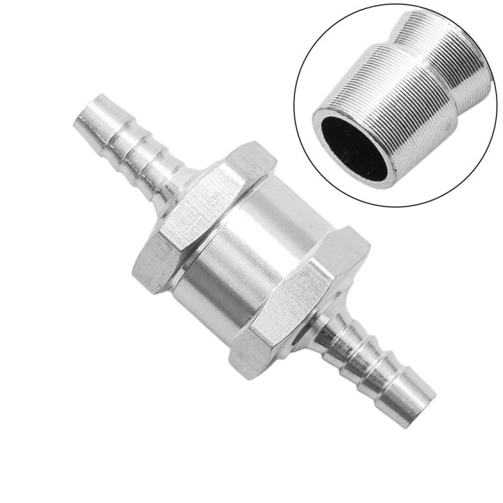 Check Valve 6/8/10/12mm Aluminum Nonreturn Oneway Check Valve Fuel Water Gas/Air Vacuum Lazada