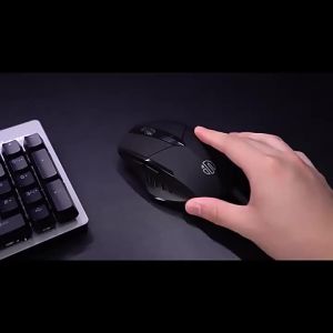 Inphic PM6 Bluetooth Three-Model Mouse Charging Mechanical Mute Office Game Wireless Mouse for Mobile Phone and Computer