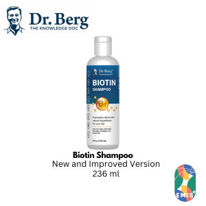 [Dr Berg] Biotin Shampoo - New and Improved - 8 fl oz