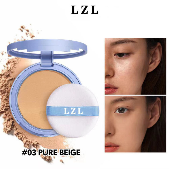 HZ Face Waterproof Powder Oil Control Matte Long-lasting Flawless ...