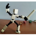 Kit Mô Hình Figure Robot MINI 13 Với Khớp Cử Động Siêu Thật. 