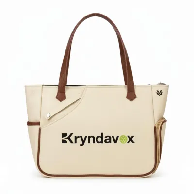 Kryndavox Abrasion-Resistant & Waterproof Pickleball Backpack – Reinforced Shoe Compartment Padded Paddle Holder Heavy Duty Sports Tote for Men Women All-Weather Gear Bag for Balls & Accessories