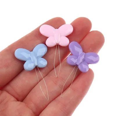 5/10Pcs Butterfly Needle Threader Thread Needle Device Plastic Wire Stitch Insert Craft Tool Sewing Machines Supplies