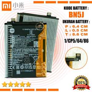 Baterai Battery Original BN5J + Obeng Compatible Hp Xiaomi 12T / Xiaomi 12T Pro / Redmi Note 12 5G / POCO X5 5G