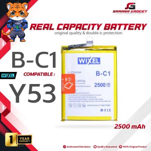 WIXEL ORIGINAL Baterai Vivo Y53 B-C1 BC1 Double Power Real Capacity Batre Batrai Battery Ori HP Handphone
