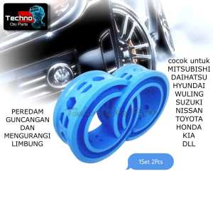 Spring Buffer Stabilizer Blue Honda Estillo Depan Atau Belakang