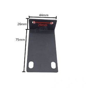 Cặp tai switch 75x44x26 gắn tủ rack - Bass Rack Mount Desktop cho tp-link SG1024D planet Huawei H3C5130S không kèm ốc