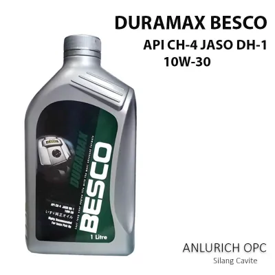 BESCO Duramax Genuine Isuzu Engine Oil 10W-30 Synthetic Blend For Crosswind/DMax/MUX/and other Isuzu Vehicle