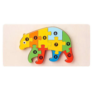Đồ Chơi Ghép Hình 3D Bằng Gỗ Cho Bé – Trò Chơi Học Số Hình Thú Hoạt Hình Mới Nhất 2025