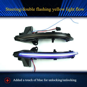 Carrie8 For Audi A6L (2019 ) rearview mirror rearview mirror flowing water turn signal a touch of blue modification  8N1T4Q