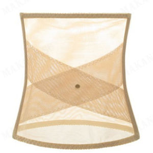 Women Waist Shaper Belt Waist Shaping Corset Cross Mesh Girdle Shapewear