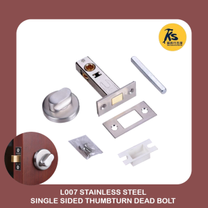 SUS 304 L007 Single Sided Thumbturn Dead Bolt For Privary and Hidden Door