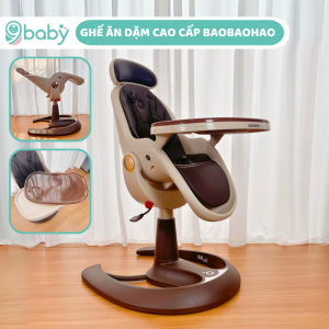 Ghế ăn dặm cao cấp cho bé hình phi thuyền Baobaohao 293 - 4 chế độ ngả - Nâng hạ độ cao