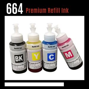 Four Color INK Package! T664 664 Ink Dye Ink Refill Ink 70ml for Epson L Series L120 L360