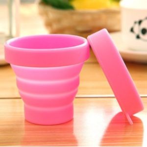 Outdoor Portable Collapsible Retractable Cup Silicone Cup ECO Convenient Foldable Cup