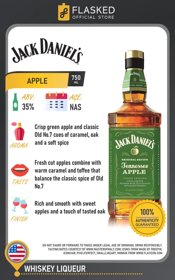 Jack Daniel's Tennessee Apple - 750ML