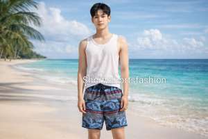 AMEI Mens Board Shorts Summer Shorts #5817