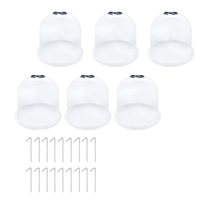 Reusable Garden Plant Cloche, Plant Dome Bell Cover Plastic Greenhouse