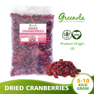 Greenola US Dried Sliced Cranberries (Bulk) 10 kgs