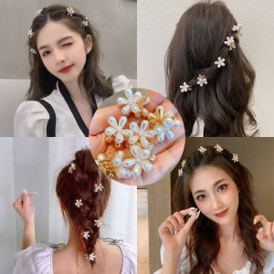 Cute Flower Hair Clips Fashion Korean Hair Pin For Girls Mini Hair Claw Hair Accessories for Women