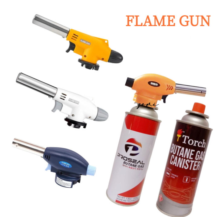 Gas Blow Flame Gun Butane Auto Ignition Jet Burner Welding Torch Butane Gas Lazada Ph 1668