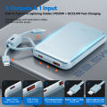 [CCC Certified]Anvers Power Bank 10000/20000mAh 22.5W Fast Charging | Built-in Type-C/Lightning Cable | Compact Travel Safe. 