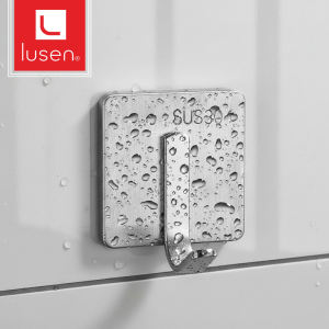 Móc treo cây lau nhà đa năng dán tường bằng kim loại chống gỉ. Lusen MG02