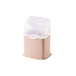 503 - Tempat Sendok Garpu Meja Multifungsi Penyimpanan Alat Makan Organizer Plastik Anti Slip