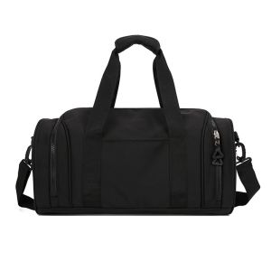 VOYUE Oxford Cloth Travel Bag Wet and Dry Separation Waterproof Gym Bag Portable Lightweight Shoulder Bag