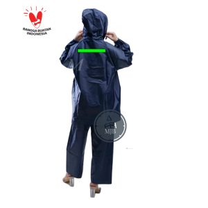 Jas Hujan Blacan Head Raincoat Jas Hujan Setelan Pria Wanita  Original bahan parasut balon Mantel Hujan murah