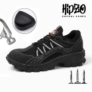 NEW ARIVAL !!! HIPZO Sepatu Safety Ujung Besi M059 100% Original untuk Pria Kerja Proyek Tambang