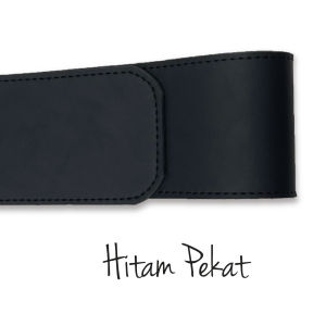 Arrouha Bengkung Silat Tradisional PU Leather Tebal Untuk Latihan dan Persembahan 3 dan 4 Inci Mudah Dipakai