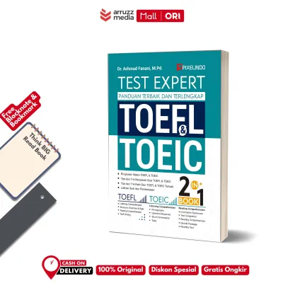 Buku Test Expert Panduan Terbaik dan Terlengkap TOEFL & TOEIC
