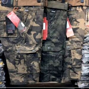 Zdc//CELANA CARGO PENDEK LORENG BWC//KARGO IMPORT//FREE SABUK//SIZE 28-38