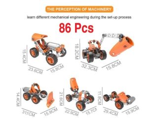 Mainan Edukasi Anak 3D Puzzle Build Play 10in1