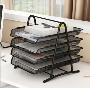 ชั้นวางเอกสาร ถาดใส่เอกสาร 3 ชั้น / 4 ชิ้น Document Paper Tray Organizer (3 Tier 4 Tier)