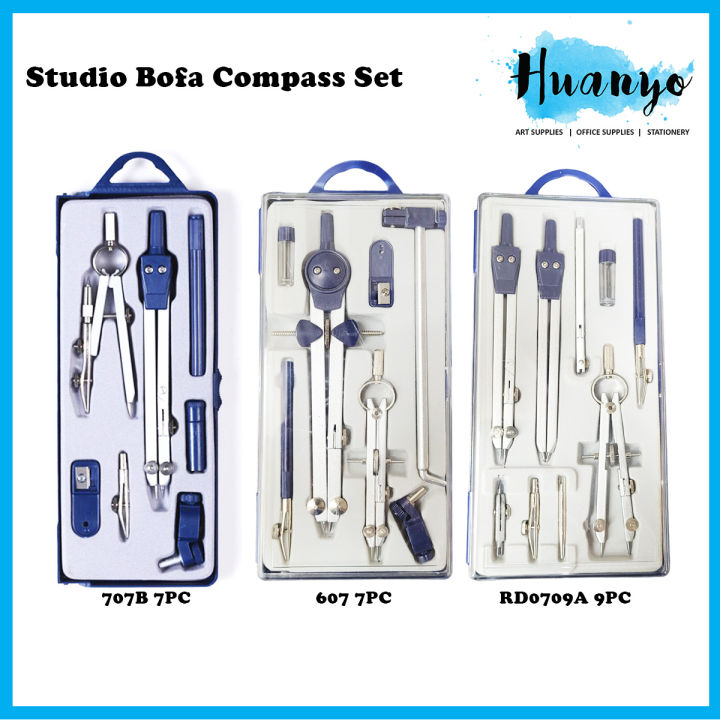 Compass Lazada Studio BOFA Drafting Compass Precision Geometry Math Stainless Steel ...