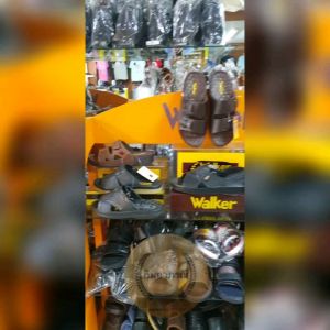 Walker รองเท้าหนังแท้ยี่ห้อวอล์คเกอรฺ รหัส DA101 แบบสวม