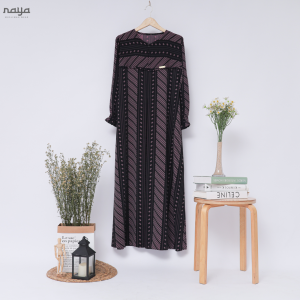 Gamis Turkey Beyza Dress Koleksi Terbaru 2024 terdapat 4 warna elegan size 50 - 60