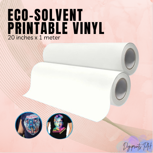 Digiprints PH - Quaff (20inches X 1meter) Eco-solvent Printable Viny ...