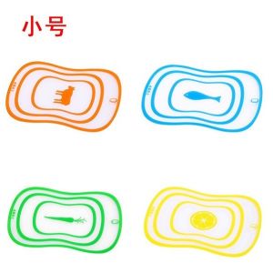 Thớt Nhựa Dẻo Kháng Khuẩn Trong Suốt - Loại Mỏng Thái Hoa Quả Thịt Chín