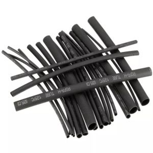 Heatshrink 5mm selongsong isolasi selang bakar 3 m Meter 3 mm 5 mm hitam