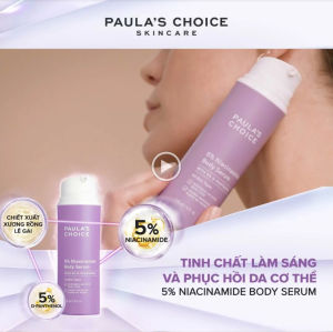Tinh chất làm sáng và phục hồi da cơ thể Paula s Choice 5% Niacinamide Body Serum 118ml 5810