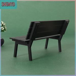 【SHGMYD】 ม้านั่งตุ๊กตาจำลองขนาดเล็ก1ชิ้นเก้าอี้สร้างสรรค์อุปกรณ์ตกแต่งฉากในบ้านงานหัตถกรรม