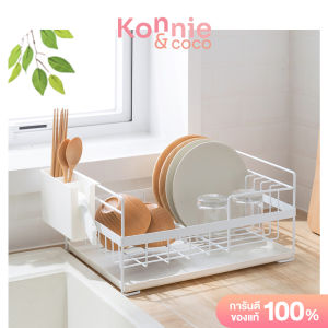 NaChuan Single Layer Dish Drain Rack #White ที่คว่ำจาน สีขาว